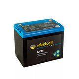 Rebelcell 12V75 Edge LiFePO4 Akku mit/ohne Ladegerät
