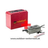 Rebelcell 12V120Pro LifePO4 mit/ohne Ladegerät