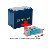 Rebelcell 12V140 AV Lithium Akku mit/ohne Ladegerät