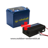 Rebelcell 12V35 AV Lithium Akku mit/ohne Ladegerät