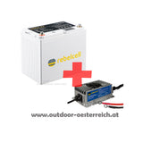Rebelcell 24V50Ah Lithium Akku mit/ohne Ladegerät