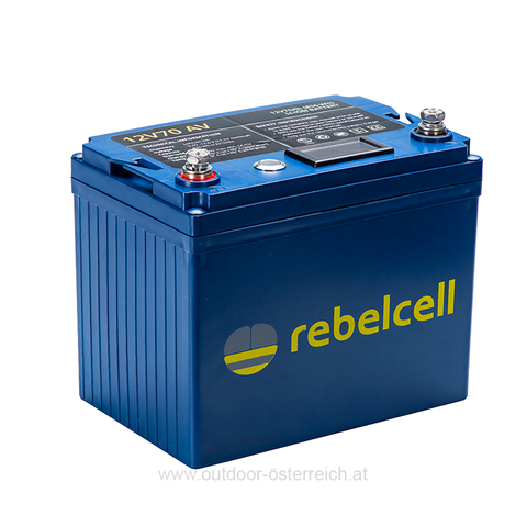 Rebelcell 12V70 AV Lithium Akku - Outdoor-Österreich
